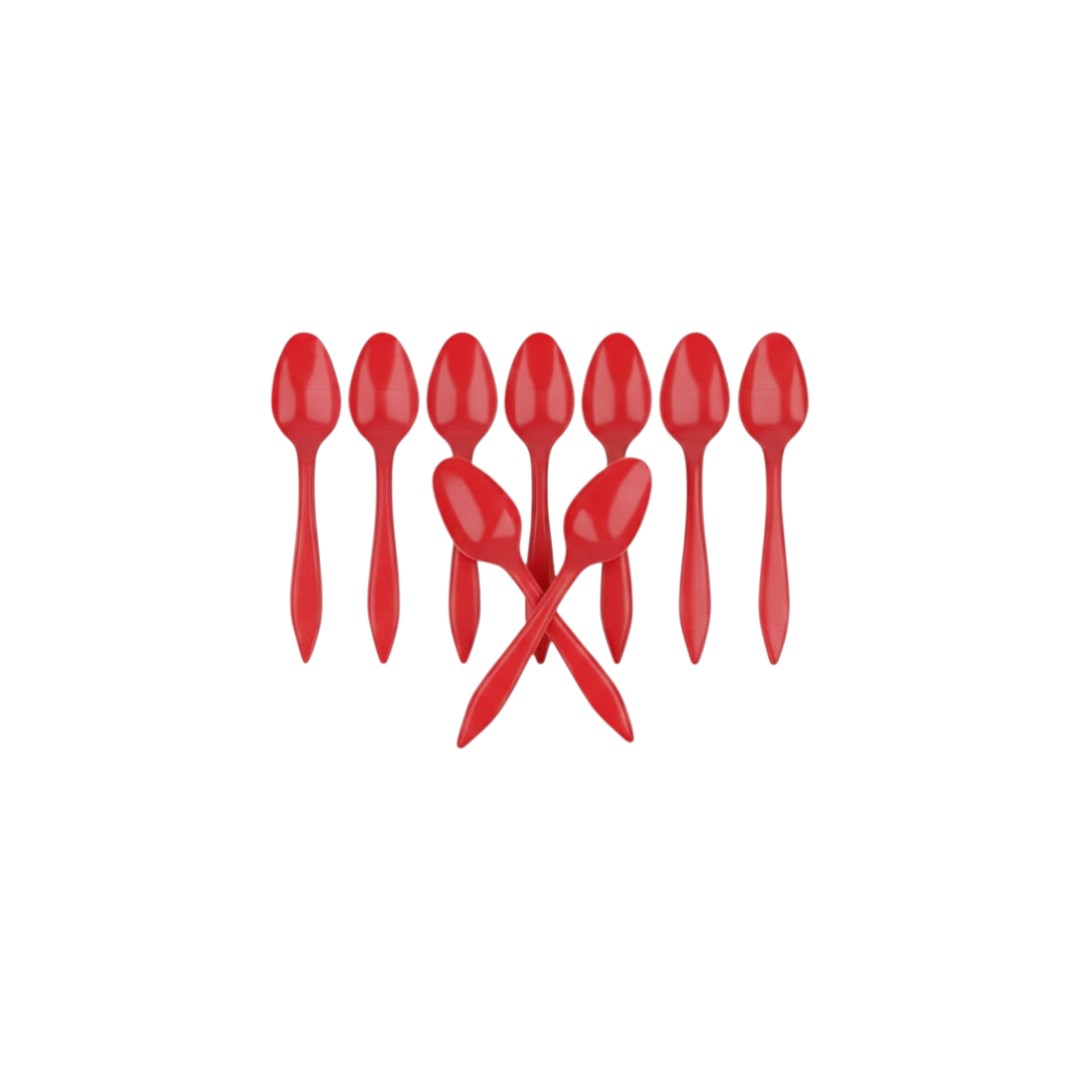 12pack Disposable Plastic Cutlery Spoon