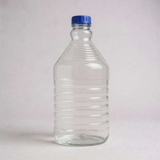 2L PET Plastic Bottle Clear Square