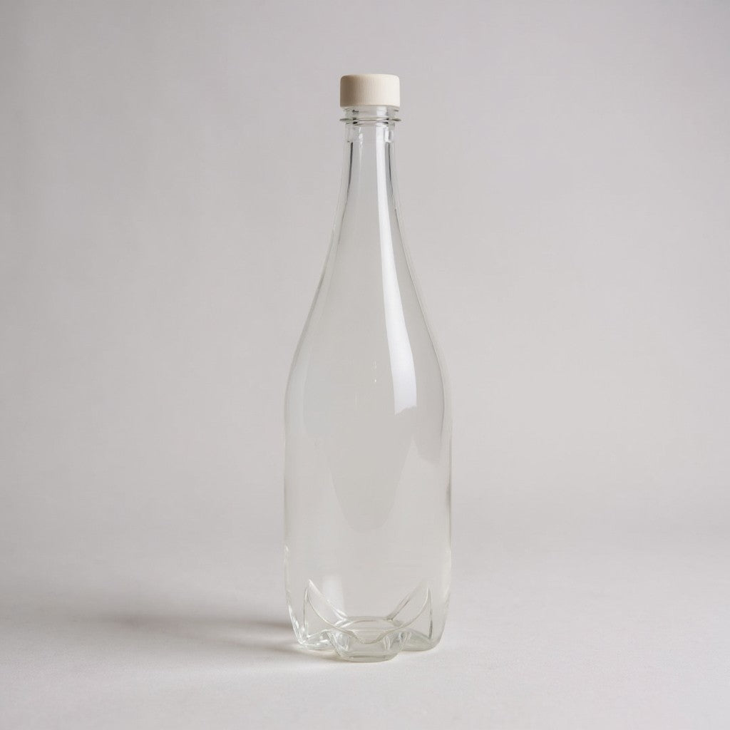 PET Clear Plastic Teardrop Water Bottle