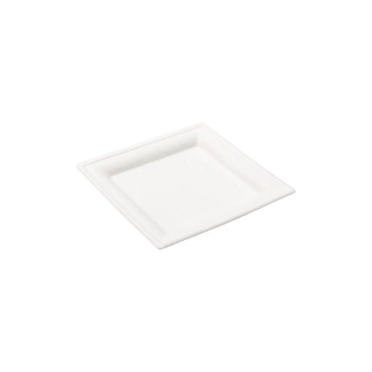 Biodegradable 16cm Square Plate