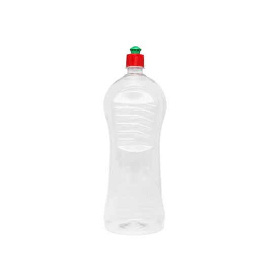 PET Clear Plastic Squeeze Dishwasher Bottle