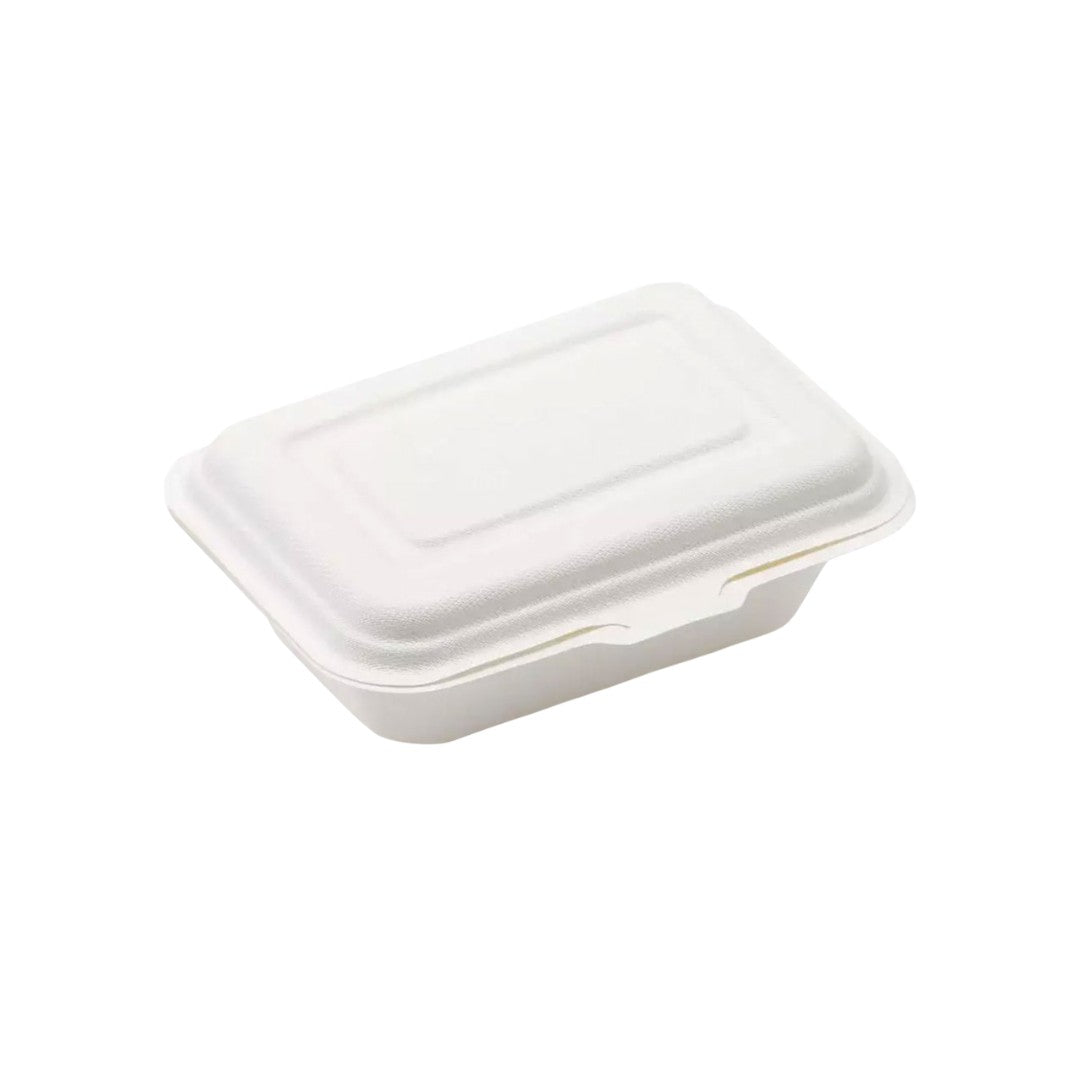 Biodegradable Single Compartment Clamshell 23x15cm