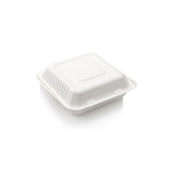 Biodegradable Takeaway Burger Lunchbox Clamshell Bagasse 1200ml 23x5cm