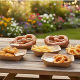 Kraft Open Food Tray No.4 105x75x43mm 380ml 20pack