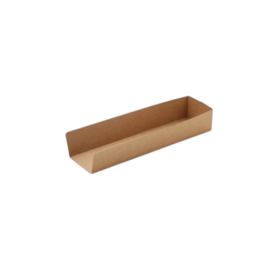 Disposable Kraft Hot Dog Trays 10pack