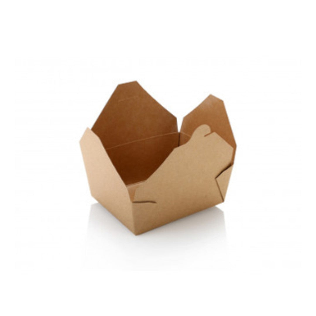 Kraft Paper Food Lunch Box No.8 1300ml 10pack
