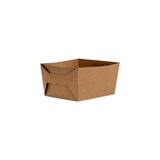 Kraft Open Burger Box 95x95x60mm 50pack