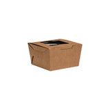 Kraft Brownie Box with PLA Window 50pack