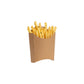 Kraft French Fry Chip Box 100x110x40mm -50pack