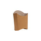 Kraft French Fry Chip Box 100x110x40mm -50pack