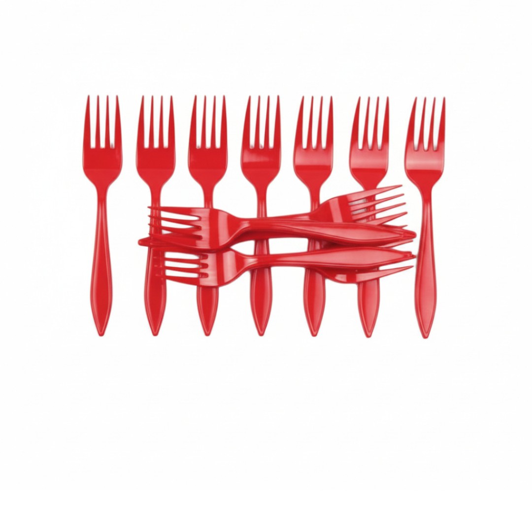 12pack Disposable Plastic Cutlery Forks