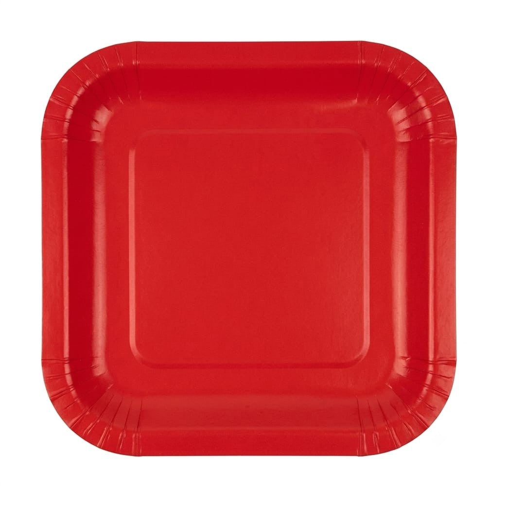 Disposable Party Paper Plate Plain 8pcs