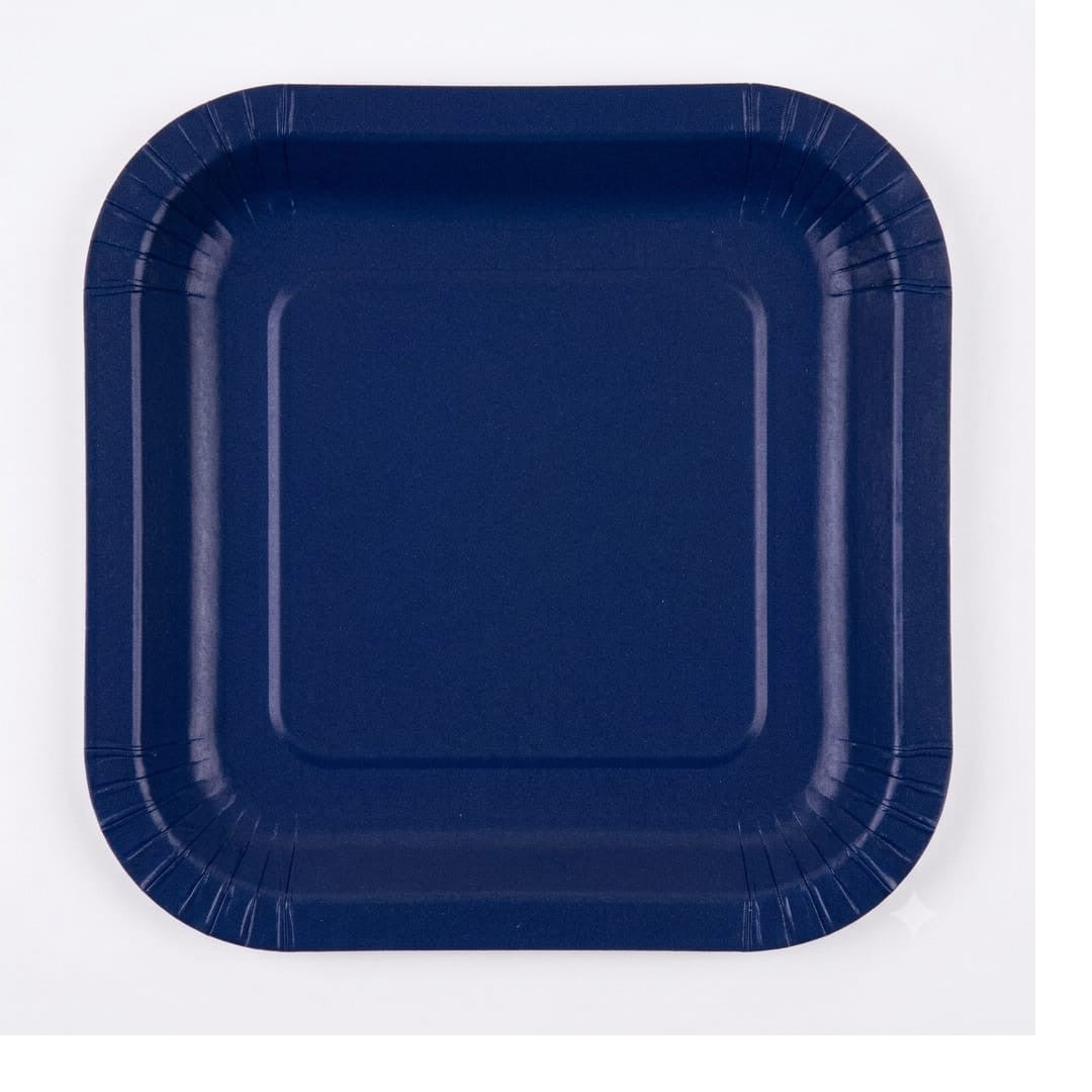 Disposable Party Paper Plate Plain 8pcs