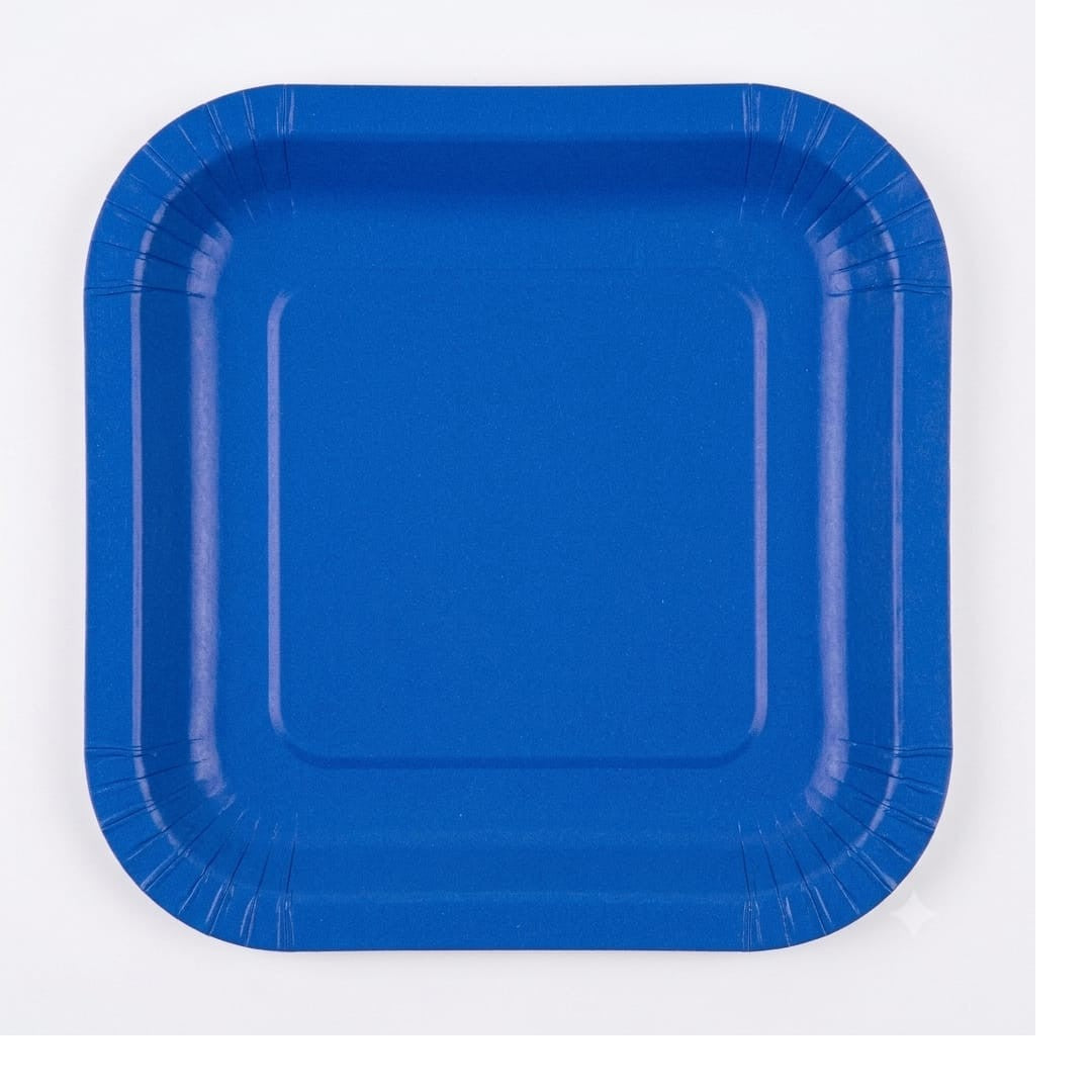 Disposable Party Paper Plate Plain 8pcs