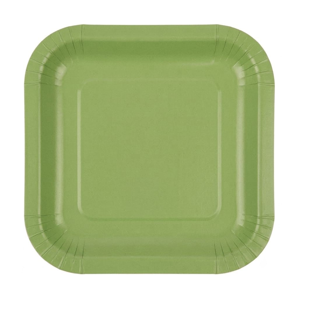Disposable Party Paper Plate Plain 8pcs