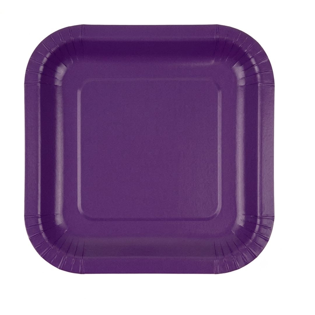 Disposable Party Paper Plate Plain 8pcs