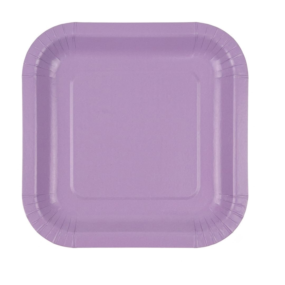 Disposable Party Paper Plate Plain 8pcs