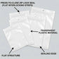 Plastic Resealable Stand-Up Zipper Pouches 100s