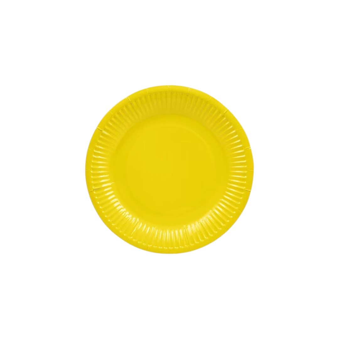Disposable Party Paper plates Plain 9inch 8pcs