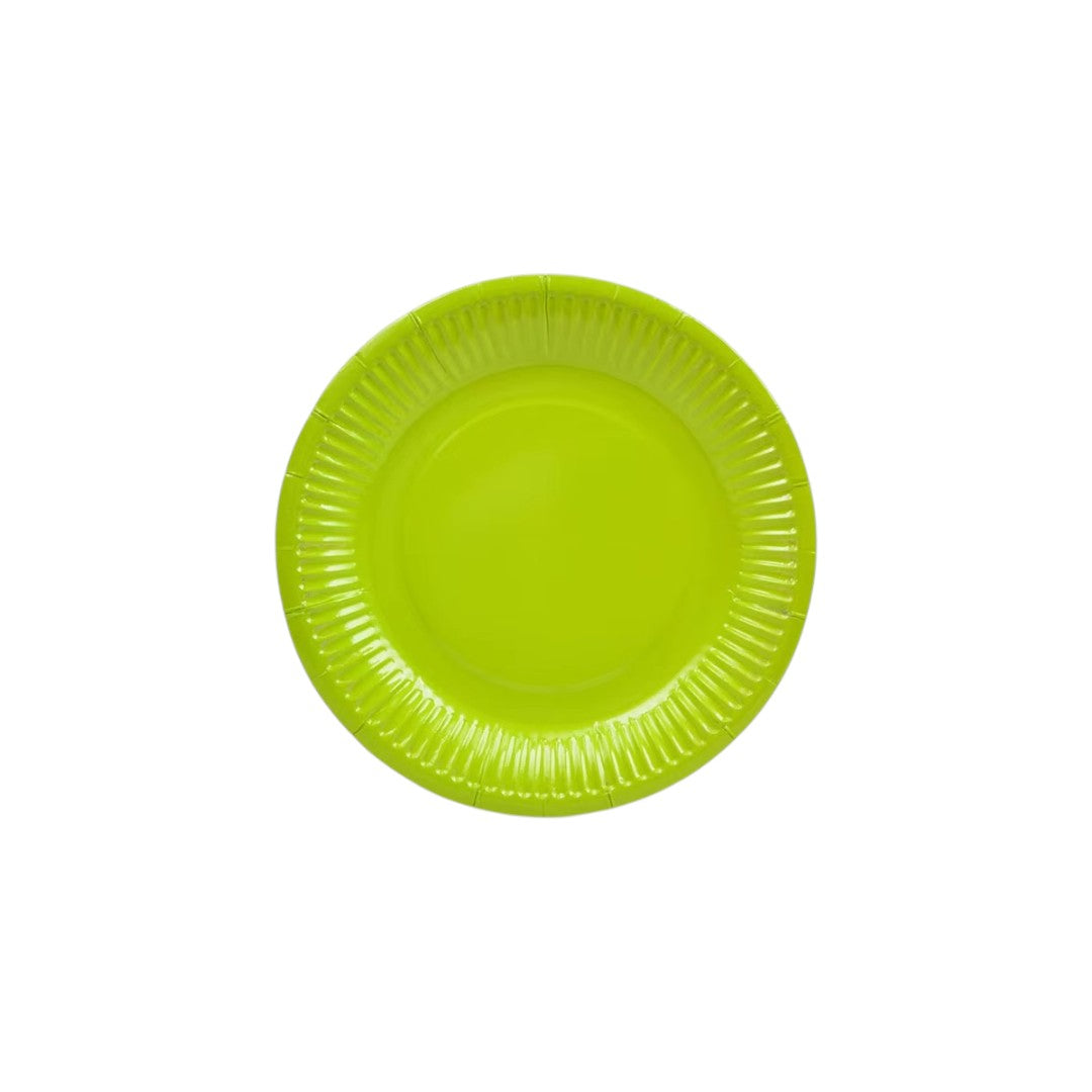 Disposable Party Paper plates Plain 9inch 8pcs