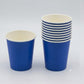 Disposable Party Paper Cups Plain 250ml 10pcs