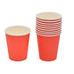 Disposable Party Paper Cups Plain 250ml 10pcs