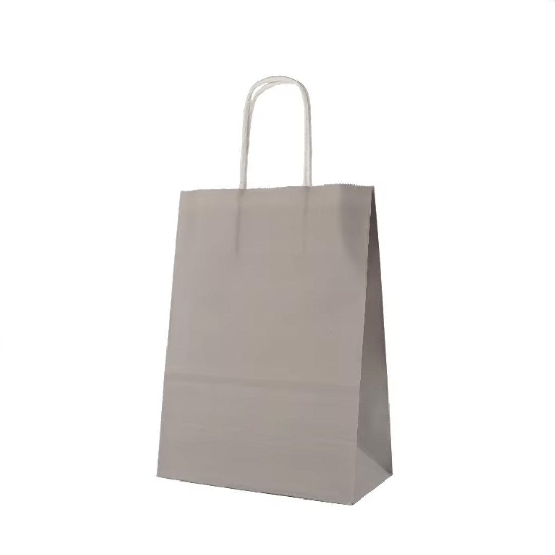 Kraft Paper Bag with Twisted Handles 12pcs