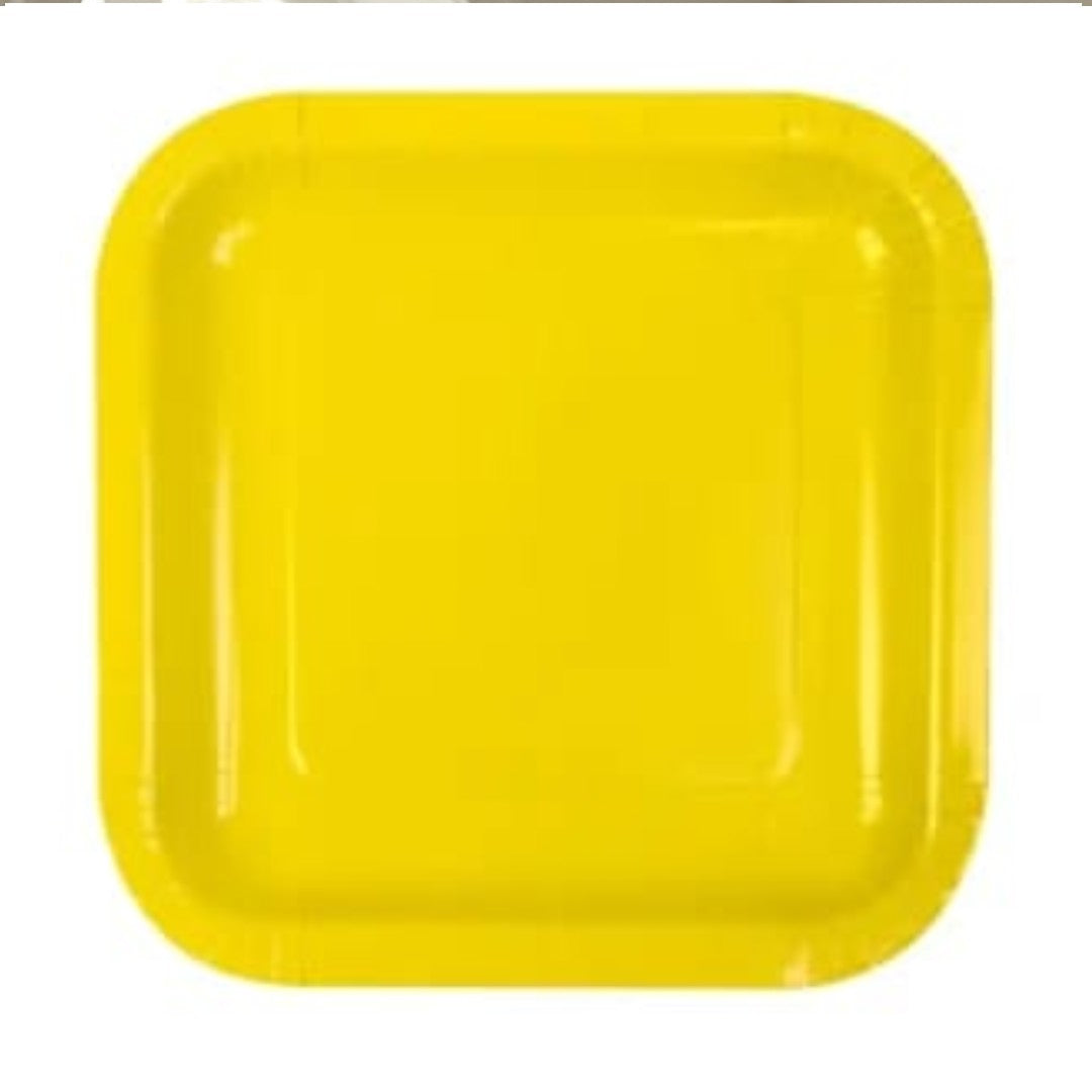 Disposable Party Paper Plate Plain 8pcs
