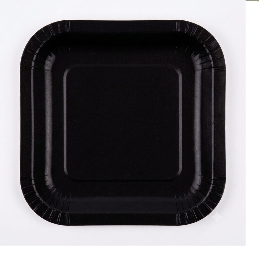 Disposable Party Paper Plate Plain 8pcs