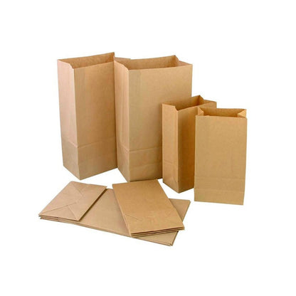 Kraft Paper Bags – Eco-Friendly Brown Paper Bag 50pack