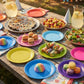 Disposable Party Paper plates Plain 7inch 8pcs