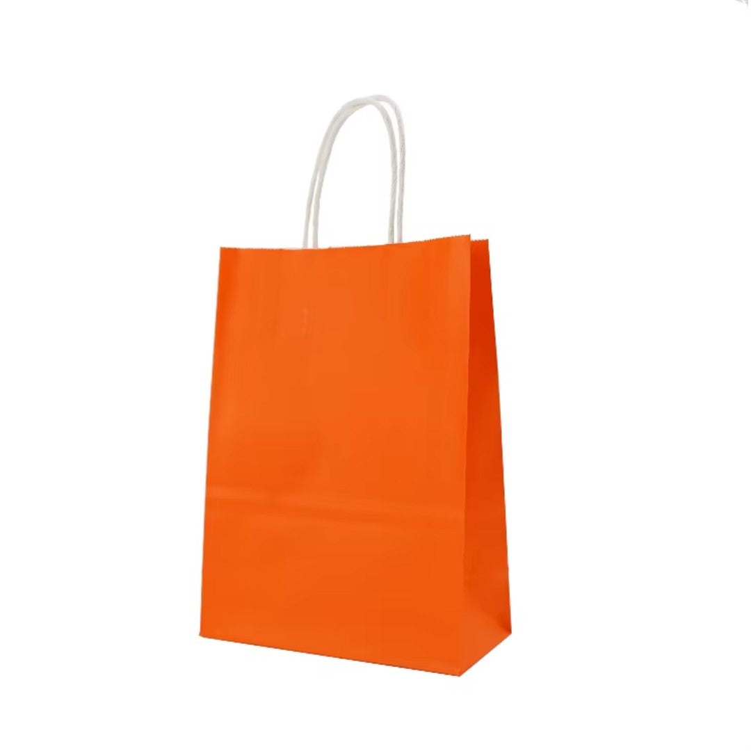 Kraft Paper Bag with Twisted Handles 12pcs
