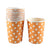 Disposable Party Paper Cups Polka Dots 250ml 10pcs