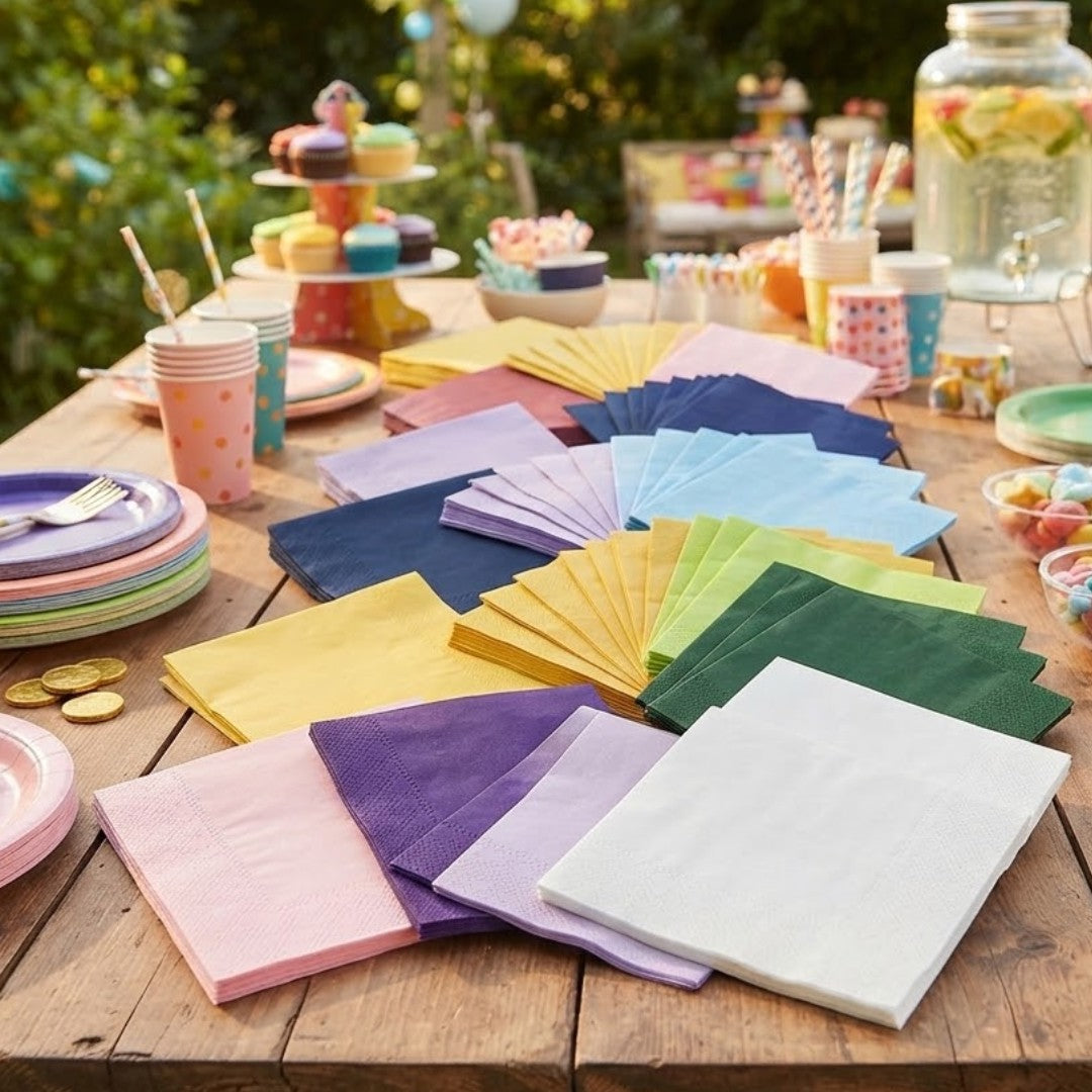 Disposable Paper Serviettes 20Pcs