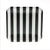 Disposable Party Paper Plate with Stripe Design 8pcs