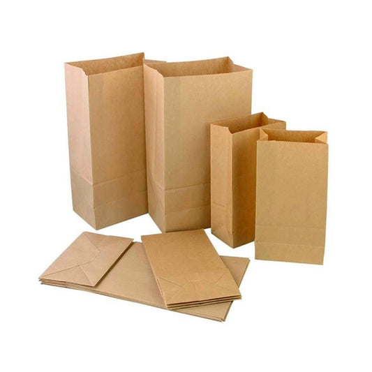 Kraft Paper Bags – Eco-Friendly Brown Paper Bag 50pack
