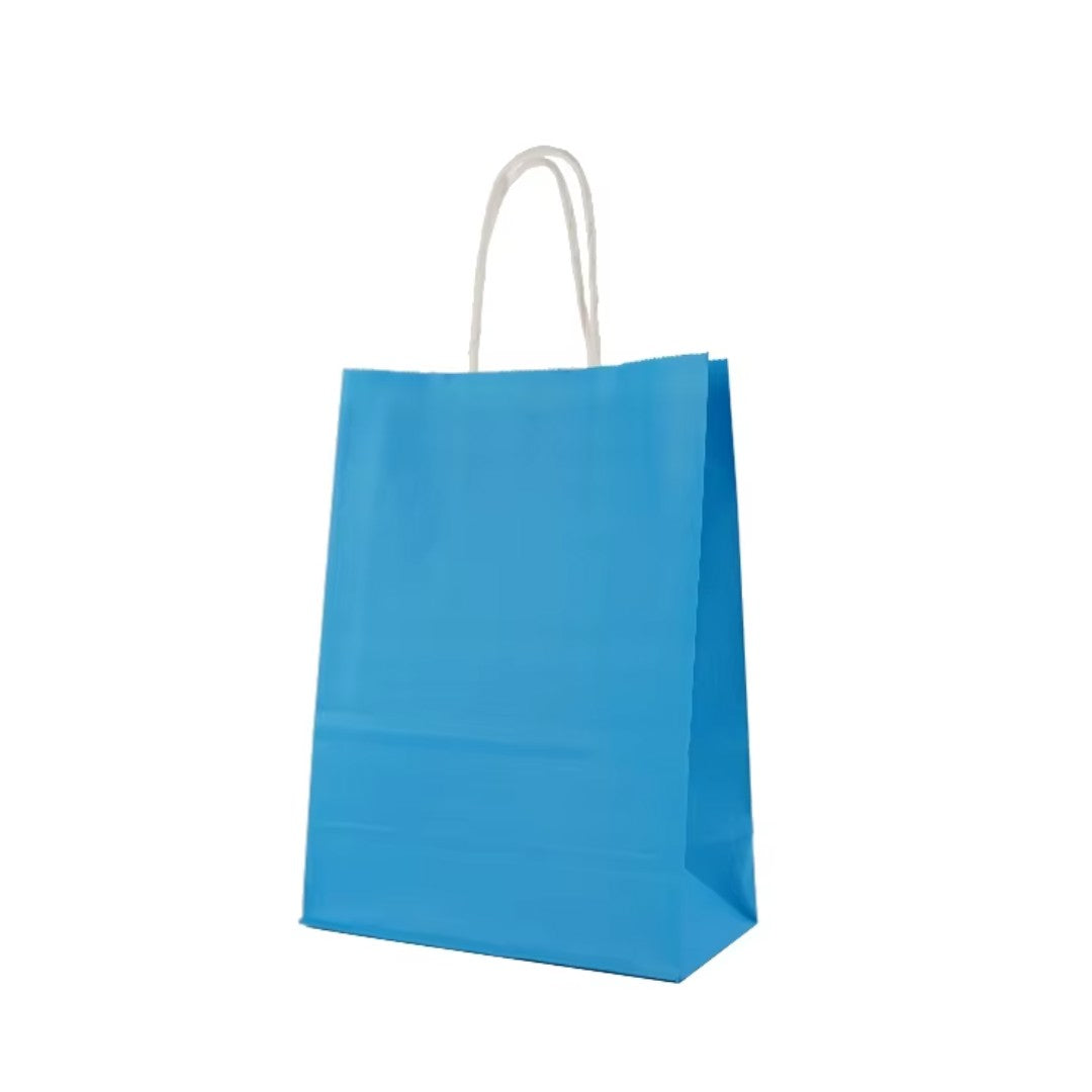 Kraft Paper Bag with Twisted Handles 12pcs