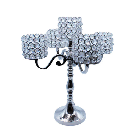 38cm Crystal Candle Holder