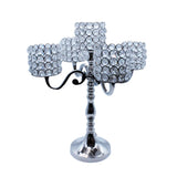 38cm Crystal Candle Holder