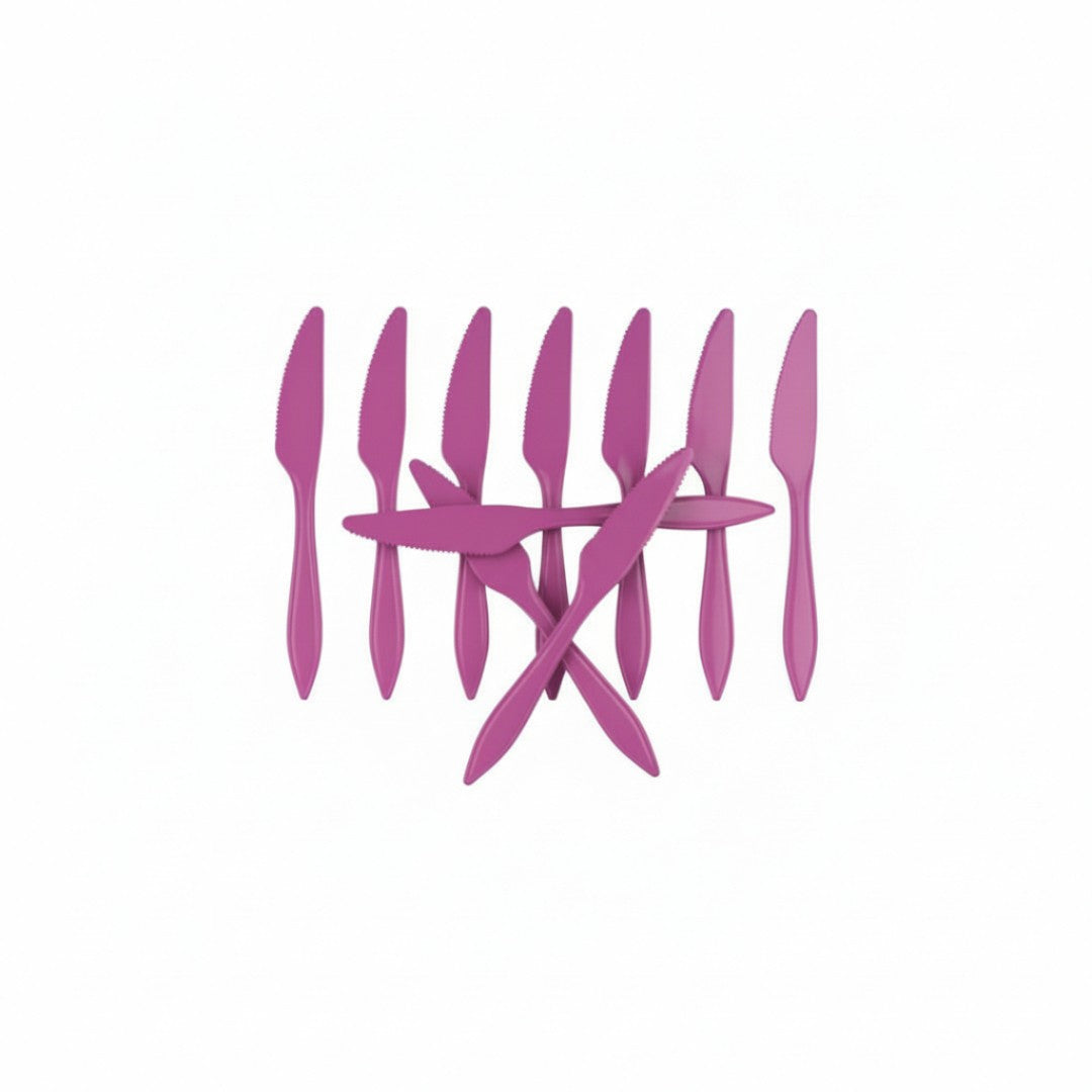 12pack Disposable Plastic Cutlery knives