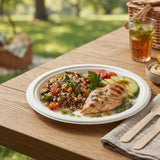 Biodegradable 25cm Round Plate