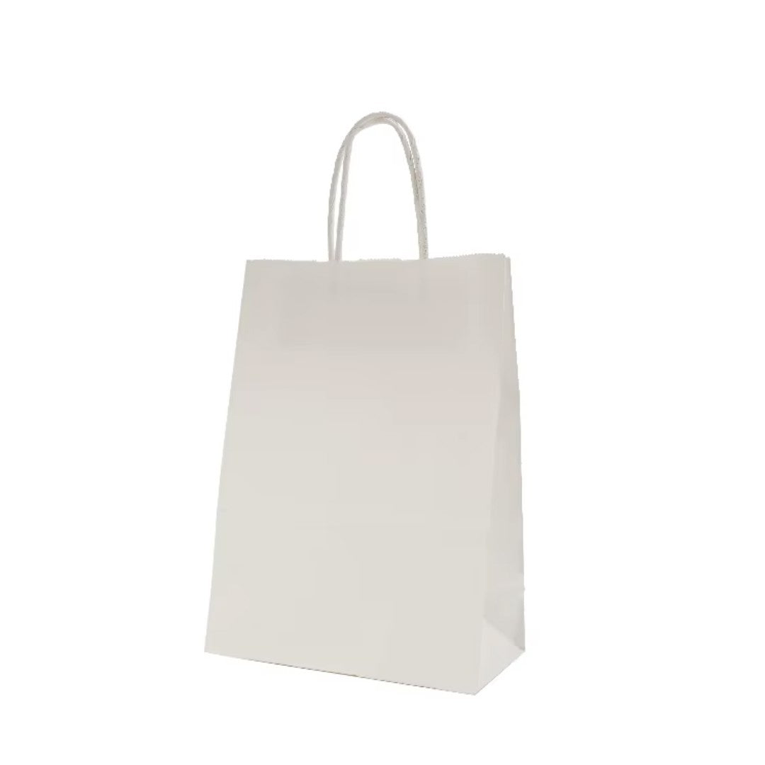 Kraft Paper Bag with Twisted Handles 12pcs