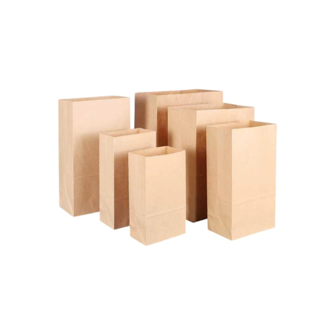 Kraft Paper Bags – Eco-Friendly Brown Paper Bag 50pack